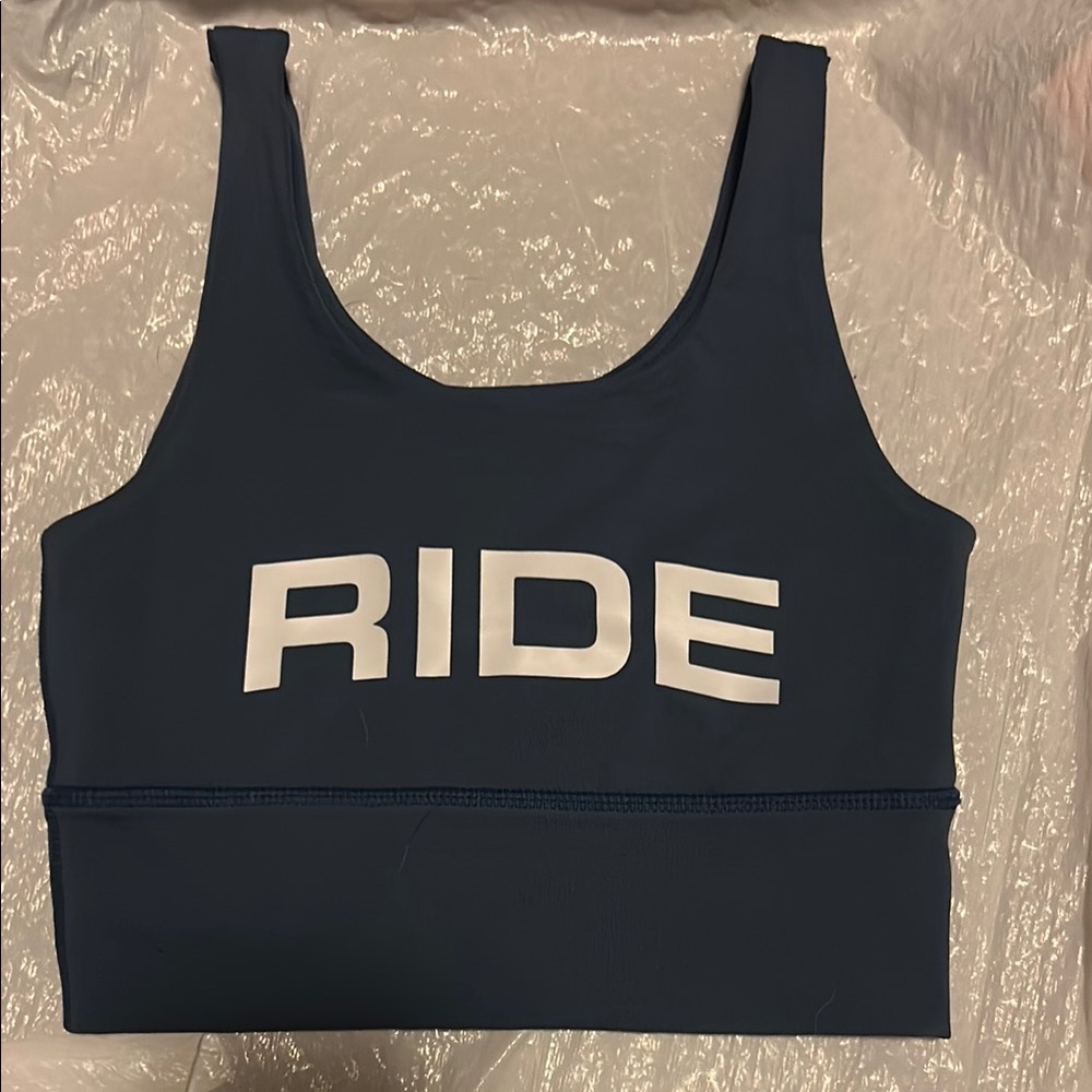 Ride Navy Blue Sports Bra